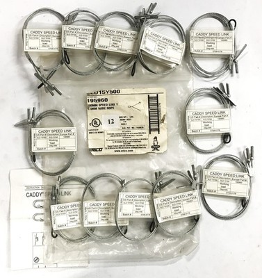 Erico Caddy Speed Link Y-Toggle with Eyelet Extension SLD15Y500 [Lot of 12] NOS