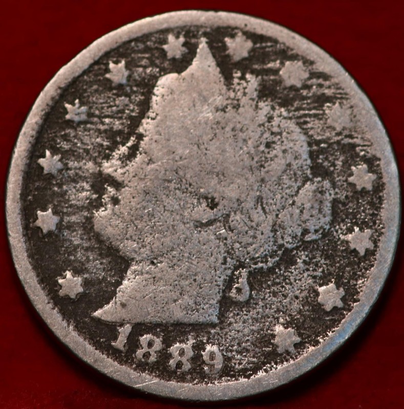 1889 Philadelphia Mint Liberty Nickel