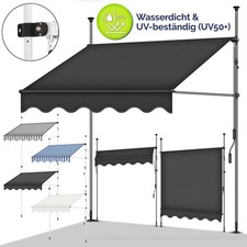 Balkonmarkise Gelenkarm Markise Klemmmarkise Sonnenmarkise Balkon ohne Bohren