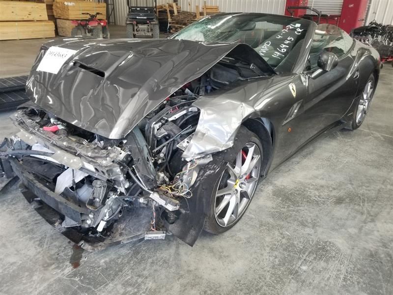 2012 FERRARI CALIFORNIA 149 OEM PASSENGER WINDSHIELD PILLAR OUTER TRIM GRAY