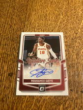 2024-25 Panini Donruss Optic - Signature Series Mouhamed Gueye, Mouhamed...