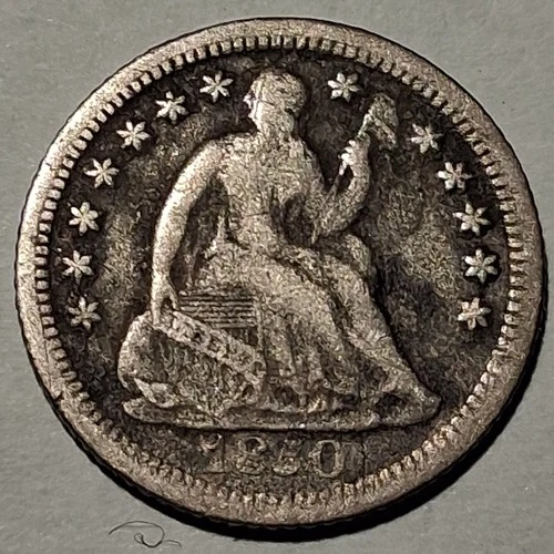 1850-O Seated Liberty Half Dime – New Orleans Mint – Good –U.S. Silver #545