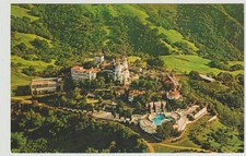 San Simeon CA. Hurst Castle Aerial View Postcard (9598)
