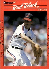 1990 Donruss #556c Bud Black baseball card