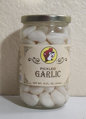 Buc-ee's Pickled Garlic All Natural Gluten Free, 16 oz