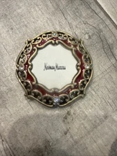 Jay Strongwater / Neiman Marcus - Mini Picture Frame - Red Enamel Rhinestones 2"