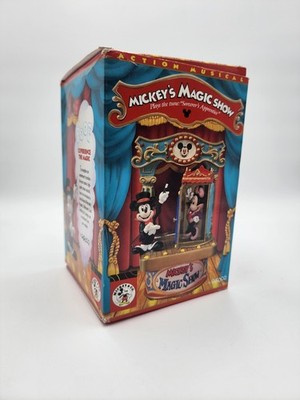 W/ BOX! Mickey's Magic Show Action Musical Box The Sorcerer's Apprentice Enesco