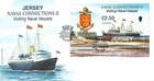 2008 Jersey Naval Connections 2nd series Visiting Naval Vessels Mini Sheet FDC