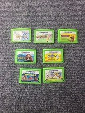Lot of 7 Leap Frog LeapPad Explorer Learning Games Pre-Owned Scooby-doo  More 