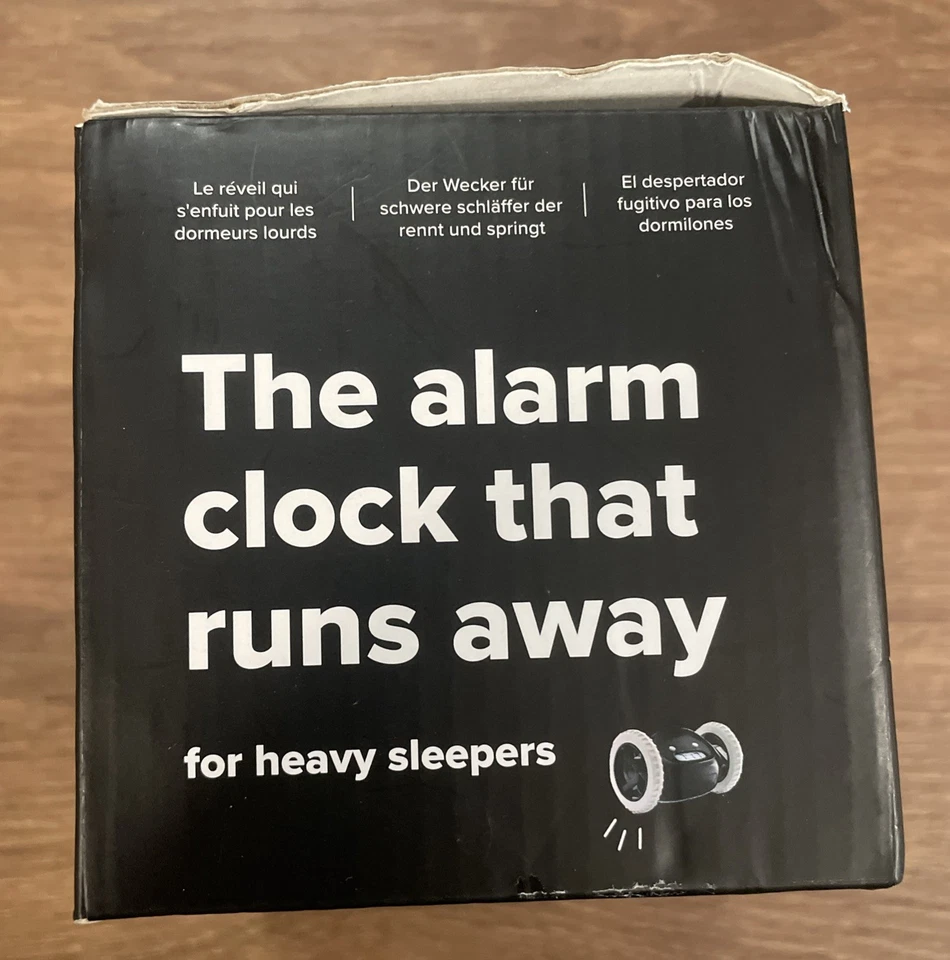 Clocky Alarm Clock on Wheels Run Away Alarm Clock NEW - Image 4 of 4