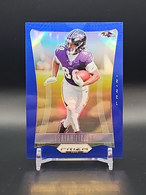 2024 Prizm Deca Isiah Likely /149 Blue Baltimore Ravens 