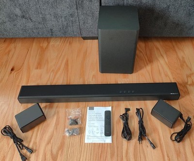 Insignia NS-SB512 5.1.2 Channel Soundbar & Wireless Subwoofer & R.S. Dolby Atmos
