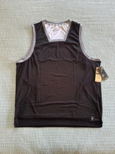 AND1 Men's Black Wrapaound BBall Tank Sleeveless Shirt Basketball - Size 3XL