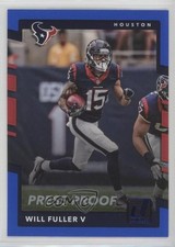 2017 Panini Donruss Press Proof Blue Will Fuller V #63 0c4