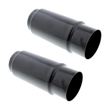 Shorty Exhaust Racing Mufflers 8 X 3 Inch 2-pack Shorty Exhaust Racing Mufflers 8 X 3 Inch 2-pack