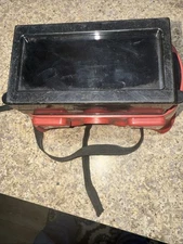 Vintage Jackson Products JP Flip Up Welding Snugside Red Goggles ANSI Z87 EUC