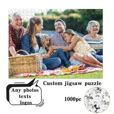 1000PC Personalized Jigsaw Puzzle Custom Photo Gift For Mom Family Just Because