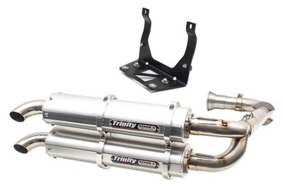 Dual Full System Exhaust For Maverick X3 Max RR XRS SMART-SHOX Turbo 2017-24