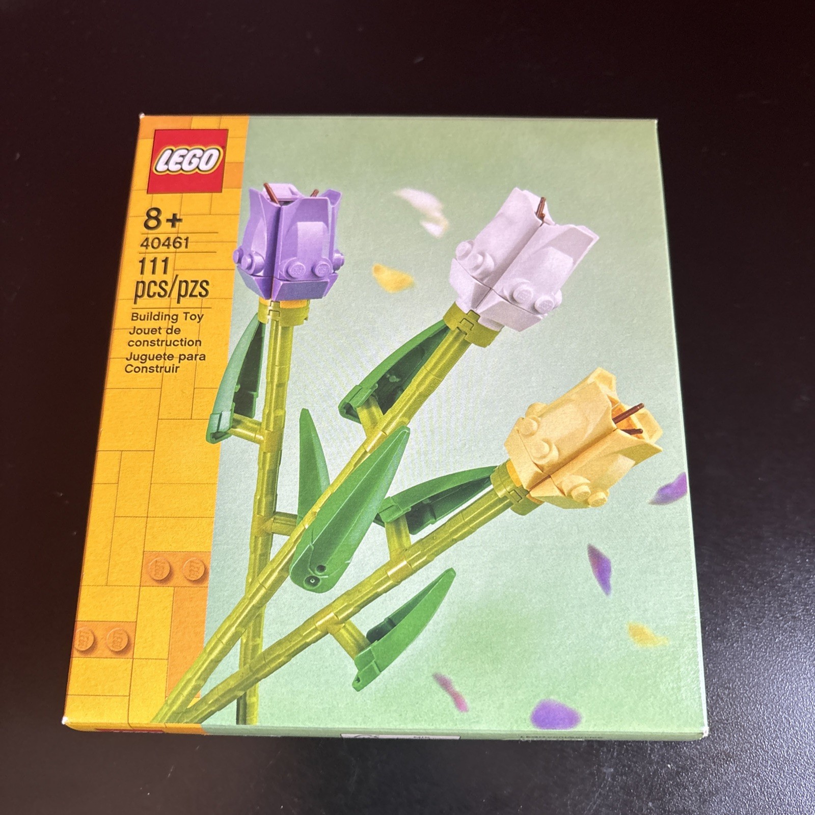 LEGO Tulips 40461 Botanical Flowers 3 Blooms, Retired!! No l