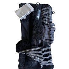 M-BRACE Knee Brace Black ROM Patella Stabilizer Support Therapy Recovery XL