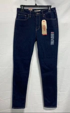 Levi's Women Blue 721 High Rise Skinny Jeans Size 29x32 NWT