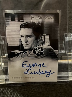 GEORGE LINDSEY GOMER PYLE Fame Twilight Zone Rittenhouse Autograph