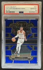 2023-24 Panini Select Victor Wembanyama RC Blue Retail Concourse #87 PSA 10