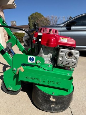 EDCO 2GC-NG-11H MAGNA-TRAP DUALDISC CONCRETE ASPHALT FLOOR GRINDER HONDA GXV 390