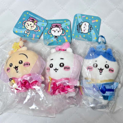 Chiikawa Hachiware Usagi Rabbit Tanabata Mascot Plush Doll Set of