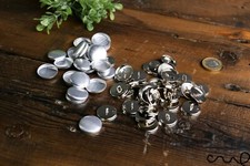 50 x 36L Heavy Duty Machine Fabric Cover Button Blanks Non Astor 23mm Upholstery