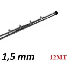 PALO TELESCOPICO 2X6 RINFORZATO 1,5MM METRI ZINCATO A FUOCO 