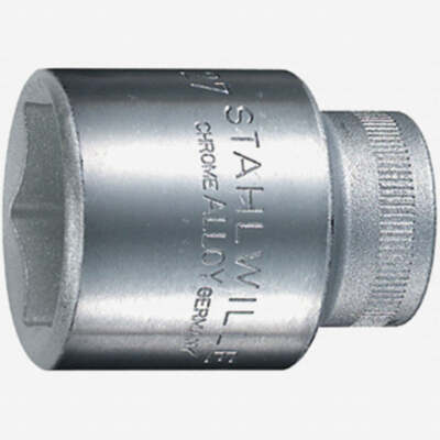 Stahlwille 03030028 52 1/2'' 6-pt Socket, 28 mm