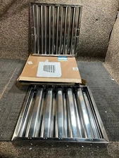 BOX OF 2 Air Handler 2EJY8 Range Hood Stainless Steel Filter 20X20x2"