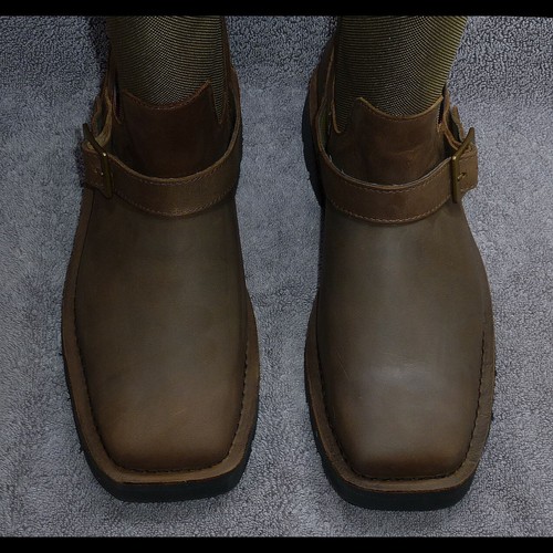 Danner San Angelo Square Toe Snake Boots 9D - Picture 13 of 14
