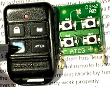 CODE ALARM Keyless Entry Remote CATX610 ELVATCG Car Starter Key FOB Red LED