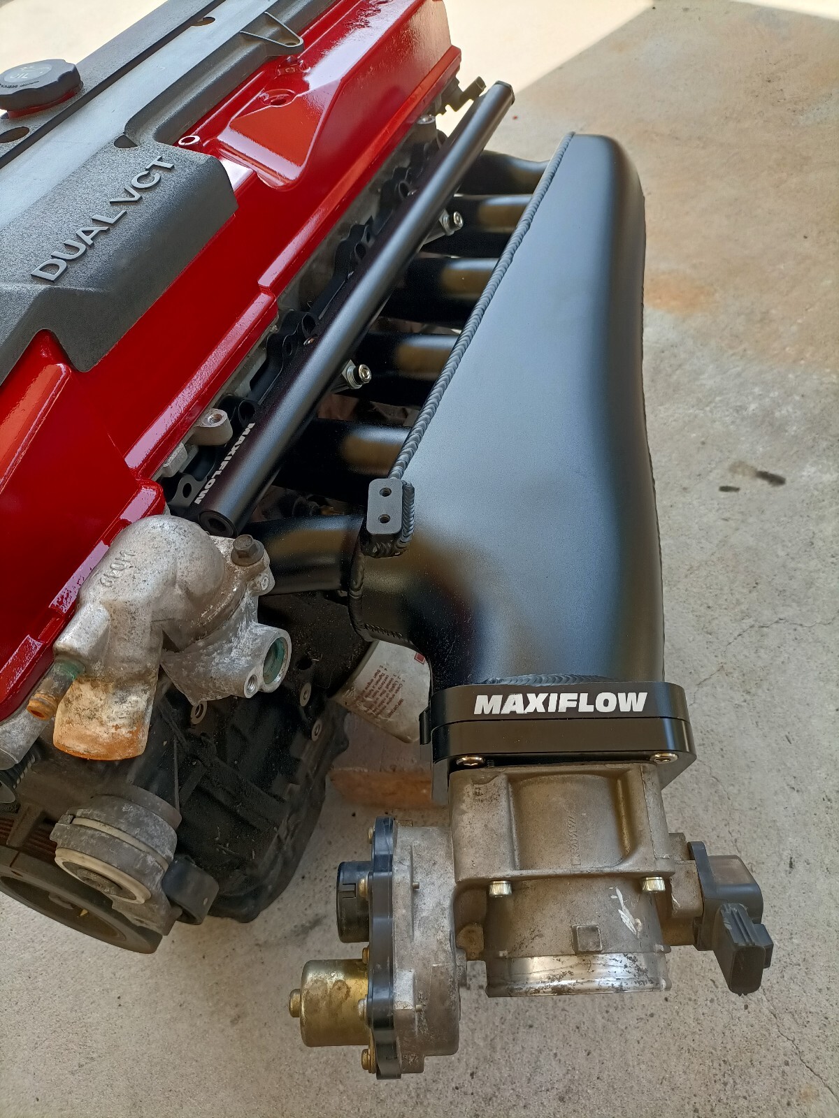 Ford Falcon XR6 BA BF FG Intake Manifold For Barra 4L Maxiflow In Black