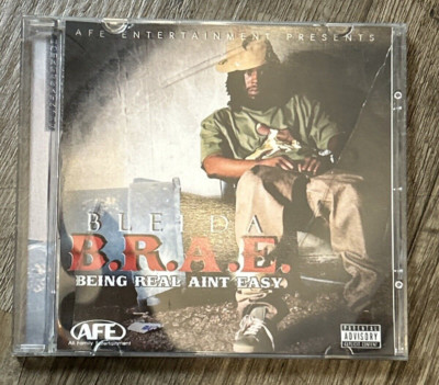 Bleeda BRAE Being Real Ain t Easy Hip Hop Rap G Funk Compact Disc CD