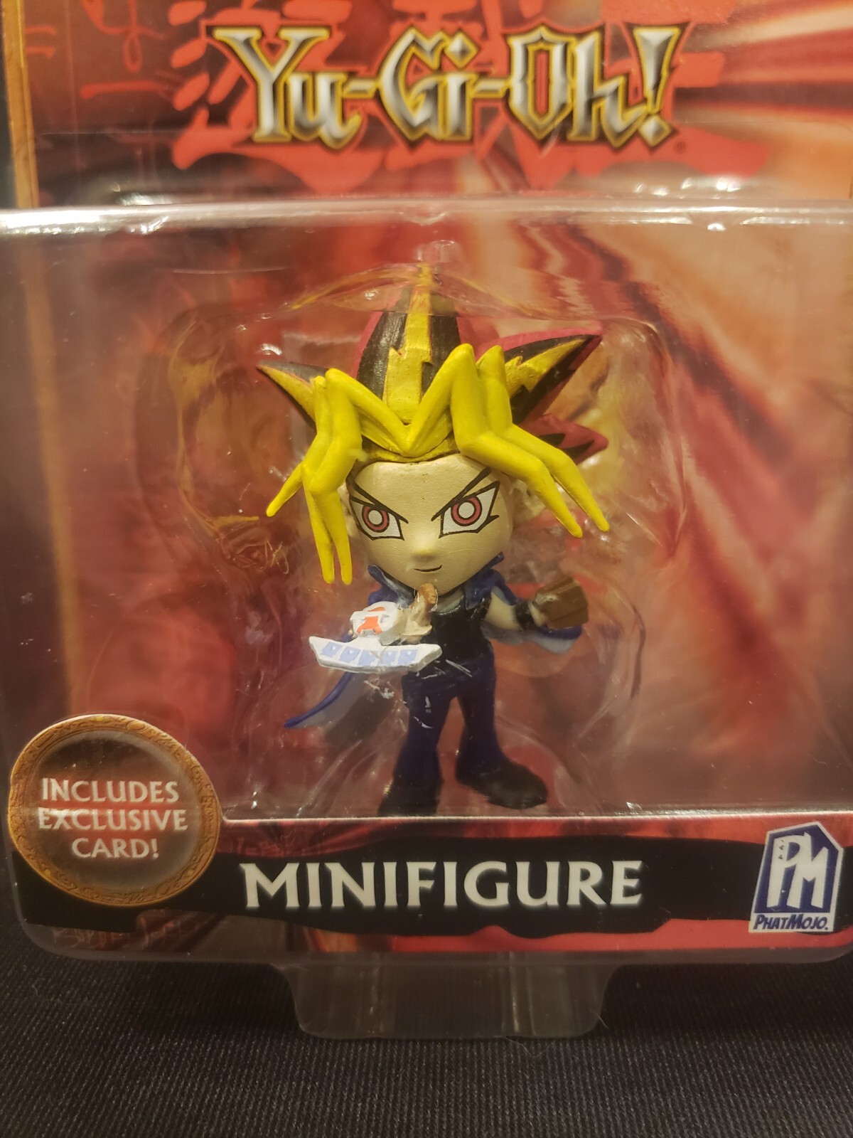 Yugioh 2020 Phat Mojo Series 1 Yami Yugi Mini Figure with Card