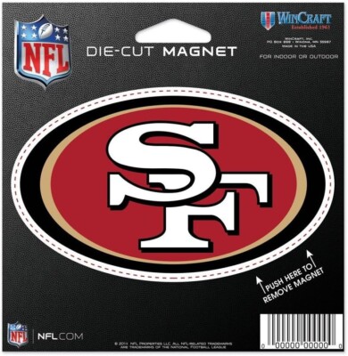 WinCraft Adesivo per paraurti San Francisco 49ers