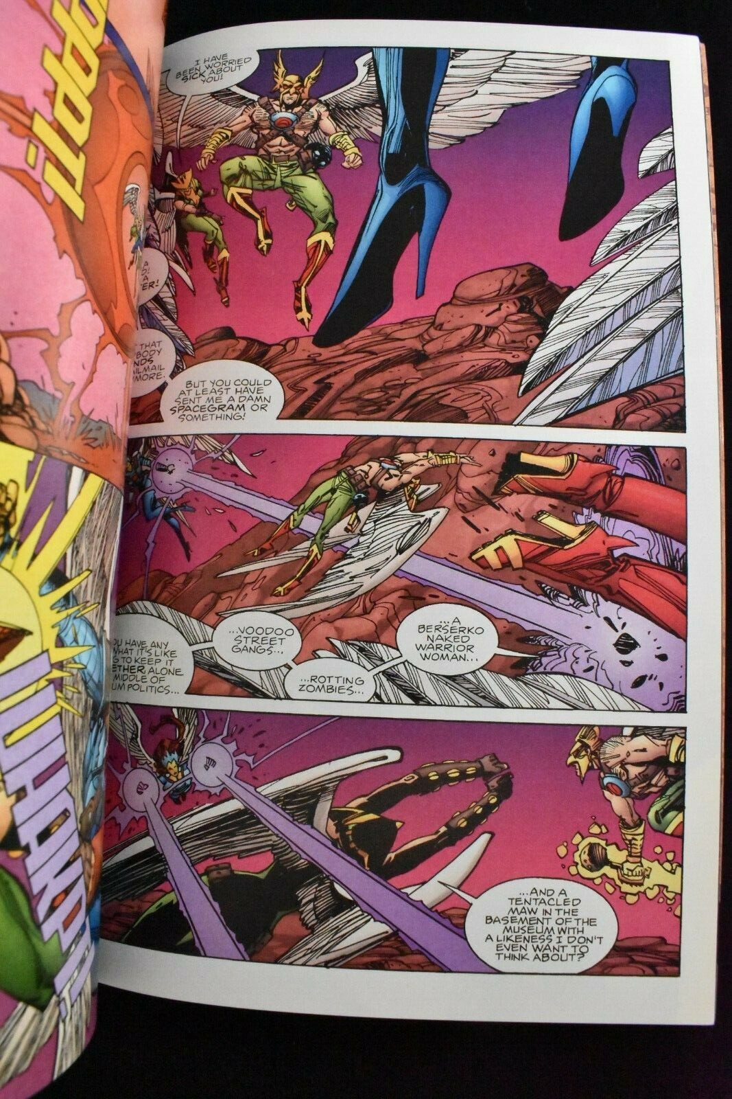 Hawkgirl Hawkman Returns Softcover Dc Comics First Printing 07 Ebay