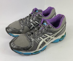 asics azul feminino