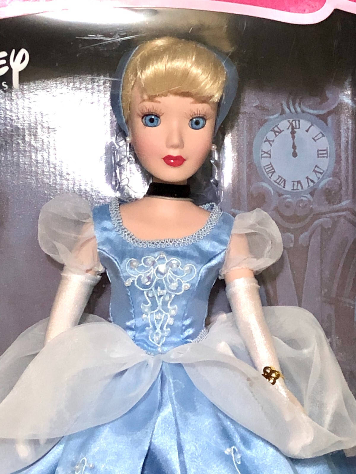 2002 Disney Princess Brass Key Porcelain Keepsake Dolls NIB set of 4