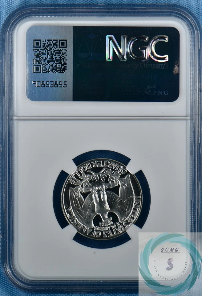 1963 Washington Quarter NGC PF 69 CAMEO - Very Frosty GW!!! - Image 3 of 4