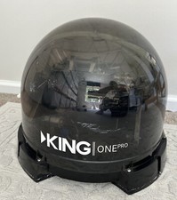 King Kop4800 One Pro Premium Portable Rv Satellite Tv Antenna Ships Free!