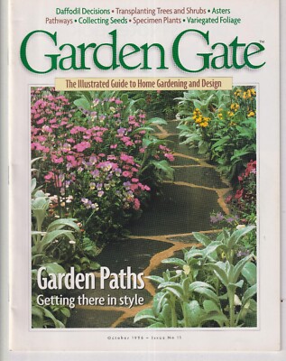 Garden Gate October 1996 Garden Paths, Daffodil Decisions, Collecting Seeds (Mag