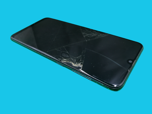 Samsung Galaxy A50 SM-A505FN, 128GB, Black, Unlocked, Broken Glass, Scratched - Afbeelding 4 van 7