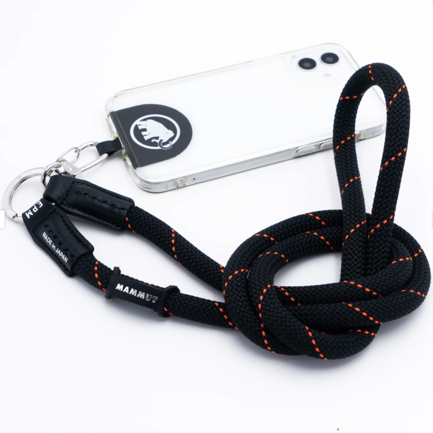 Mammut Edition Yosemite Mobile Strap/Mountain Black Blue Orange Made inJAPAN NEW Mammut Edition Yosemite Mobile Strap/Mountain Black Blue Orange Made inJAPAN NEW