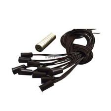 10 pk 3/8" Recessed Door Window Security Alarm Switch Reed Contact Magnet Brown