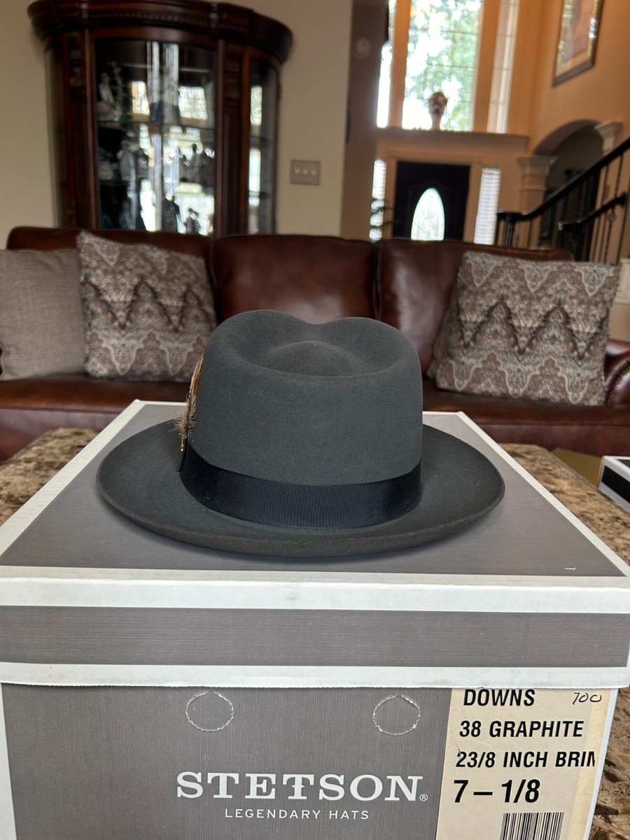 STETSON GOOSE JAW ウールハット 7 1/8 R STETSON GOOSE JAW Wool Hat 7 1/8 R