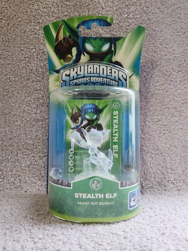 Skylanders *UBER Rare* - CLEAR chase Stealth Elf NIB Unopened MINT
